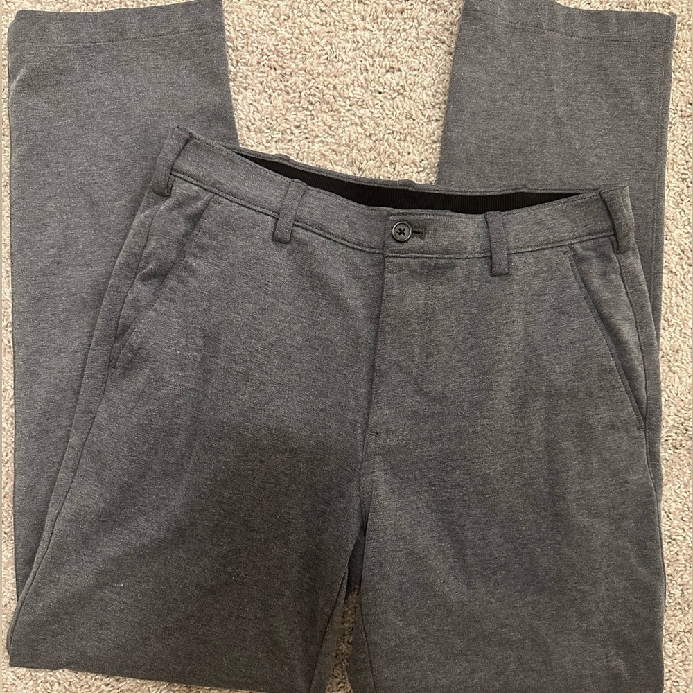 Dark Gray Van Heusen Flex Straight 32x32